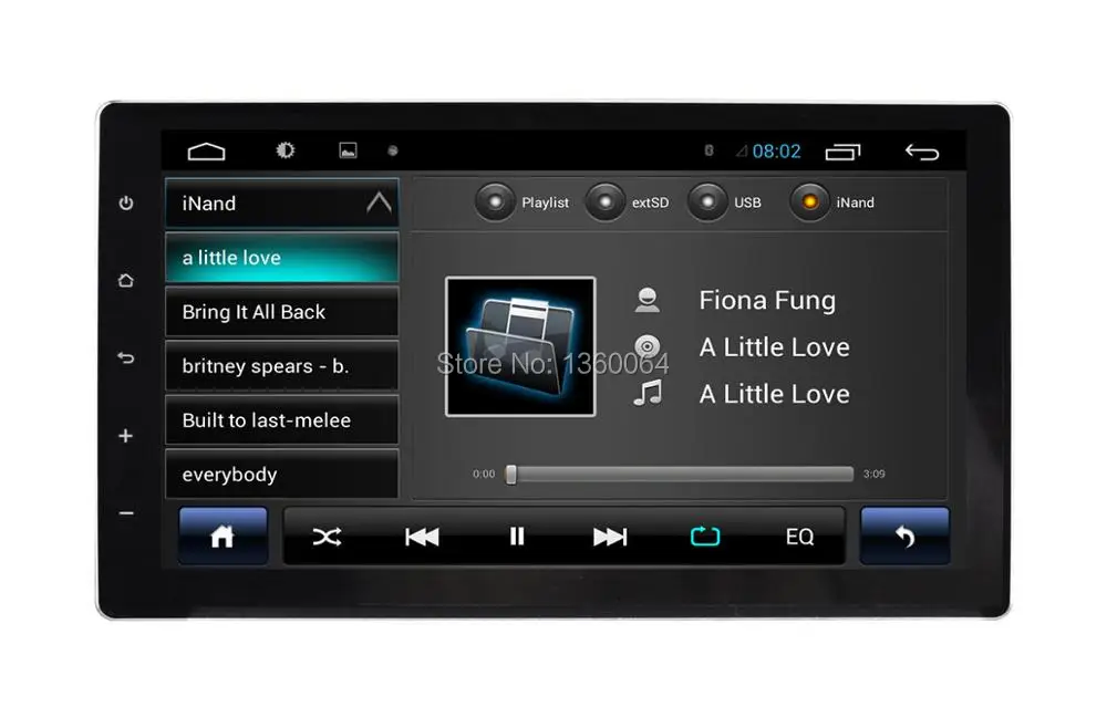 Cheap 9 inch 1024*600 HD Quad Core Android Car DVD player GPS For Toyota HILUX 2015 with Navigation Radio RDS Stereo Bluetooth WIFi 3G 2