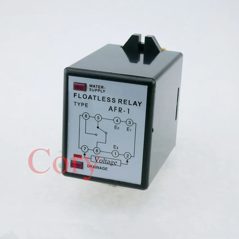 

Liquid Water Level Control Sensor Switch Floatless Relay 8 Pin 220V AC AFR-1
