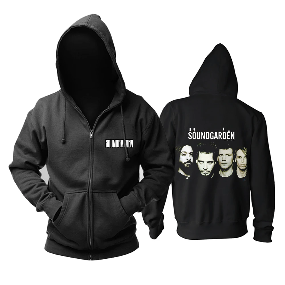 

Bloodhoof Free shipping Soundgarden American Rock Band Grunge The fashion avant garde hoodie Asian Size