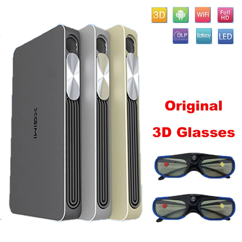 XGIMI Z4 Air MINI Portable DLP Projector Android4.4 WIFI FULL HD 1080P 3D Projector 13600mAh battery Blutooth LED TV beamer