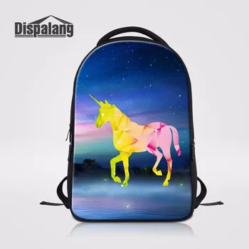 

Dispalang Unicorn Laptop Computer Backpack Fashion Daypack Laptop Bag Rucksack Bagpack Female Schoolbag Travel Knapsack Mochila