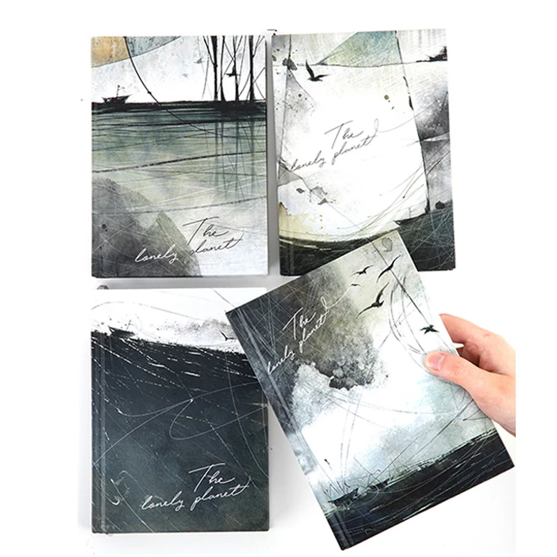 

1PCS Deli YA36112-01 Hardcover Notebook account book Hand writing notebook 36k size 180x130mm 112 sheets hardcover books