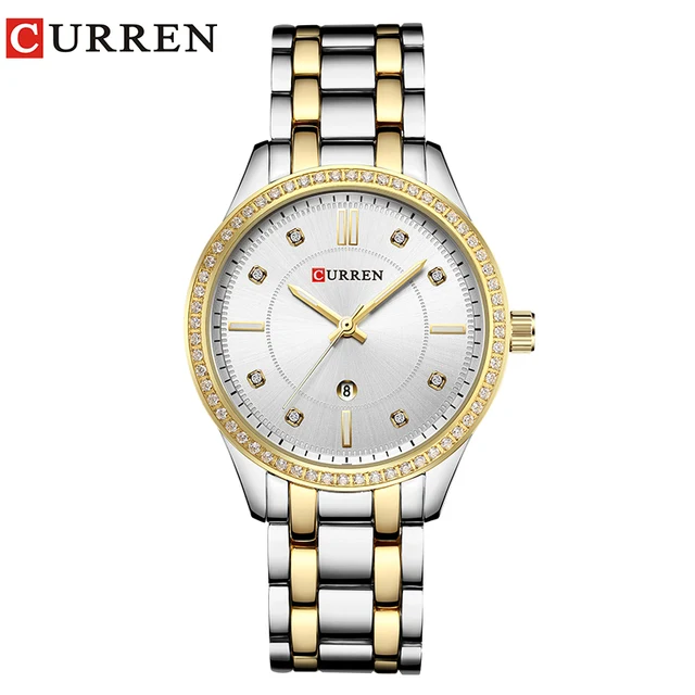 2018 Fashion Women's Wrist Watches with Diamond Golden Watchband Top Luxury Bran 2018 Fashion Women's Wrist Watches with Diamond Golden Watchband Top Luxury Bran