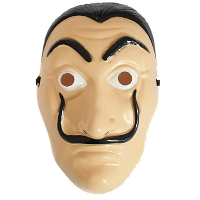 Money Heist The House of Paper La Casa De Papel Mask Men Women Salvador Dali Halloween Carnival Christmas dali Mask Costumes Money Heist The House of Paper La Casa De Papel Mask Men Women Salvador Dali Halloween Carnival Christmas dali Mask Costumes