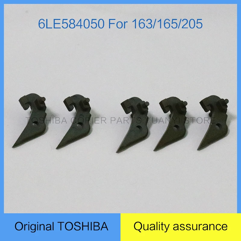 

163 Finger 5 Pieces Original TOSHIBA Copier Parts 6LE5840500 SCRAPER-282 Scrape Upper Fuser Pickup Finger For Model 163 165 205