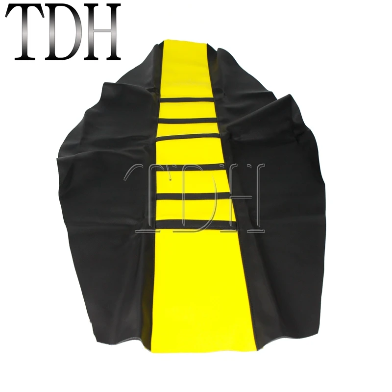 Мягкий чехол для сиденья желтого цвета Suzuki DR650 DR Z400 RM Z RMZ 125 250 450 650|Накладки и