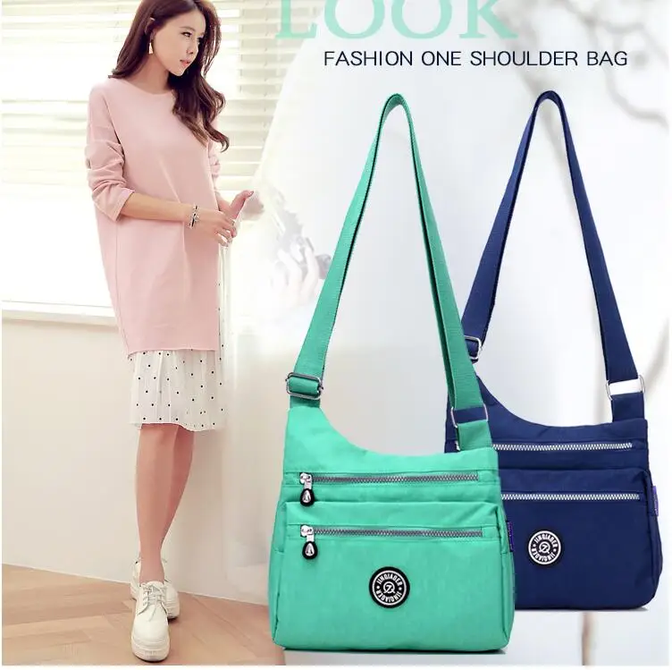 

JINQIAOER Fashionable light Women Messenger Bags Female shoulder bag casual bag Waterproof nylon bag