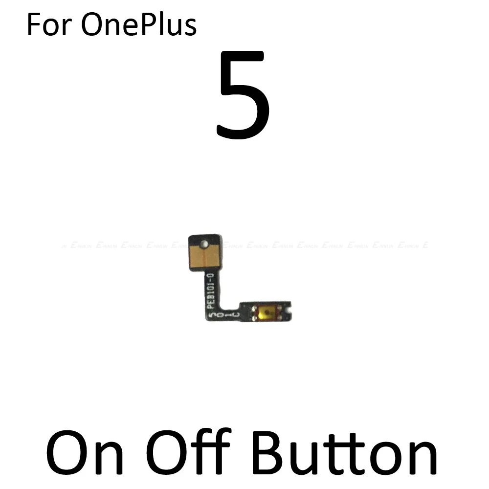 Гибкий кабель с кнопкой регулировки громкости для OnePlus X 1 2 3 3T 5 5T 6 6T 7 Pro, запасные части