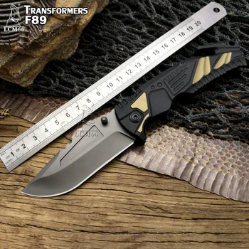 

LCM66 tactical Folding knife Camping Outdoor Survival Knives Hunting Tools Cold tool steel Pocket Multi-function rope cutter
