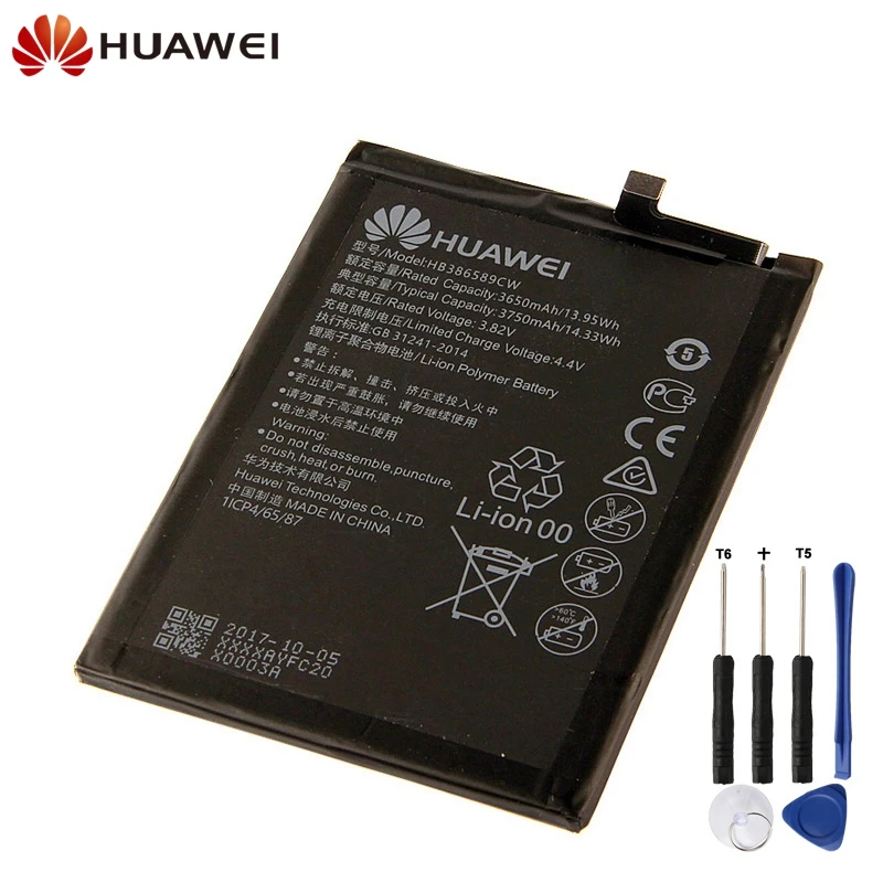 

Original Replacement Phone Battery For Huawei Nova3 Honor Play Nova 4 HB386589ECW Authenic Rechargeable Battery 3750mAh