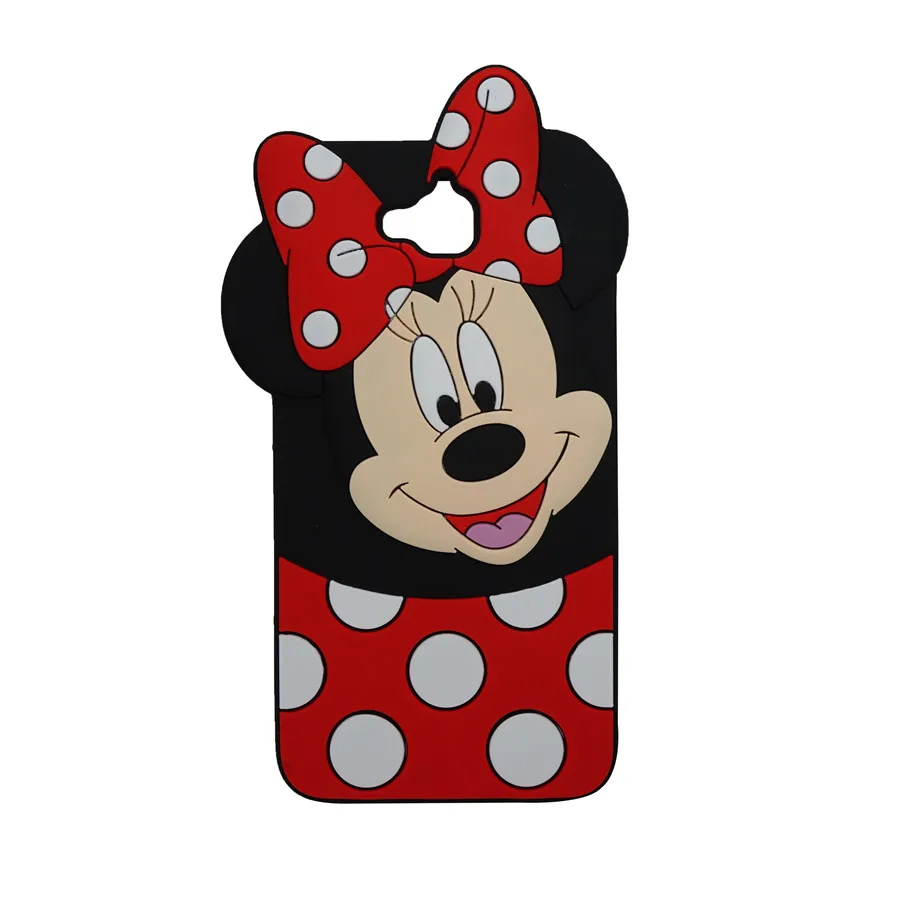 Case For Huawei Honor 4C Pro Cases cute 3D Cartoon Black Minnie Silicone Soft for Y6 TIT-L01 TIT-TL00 Phone |