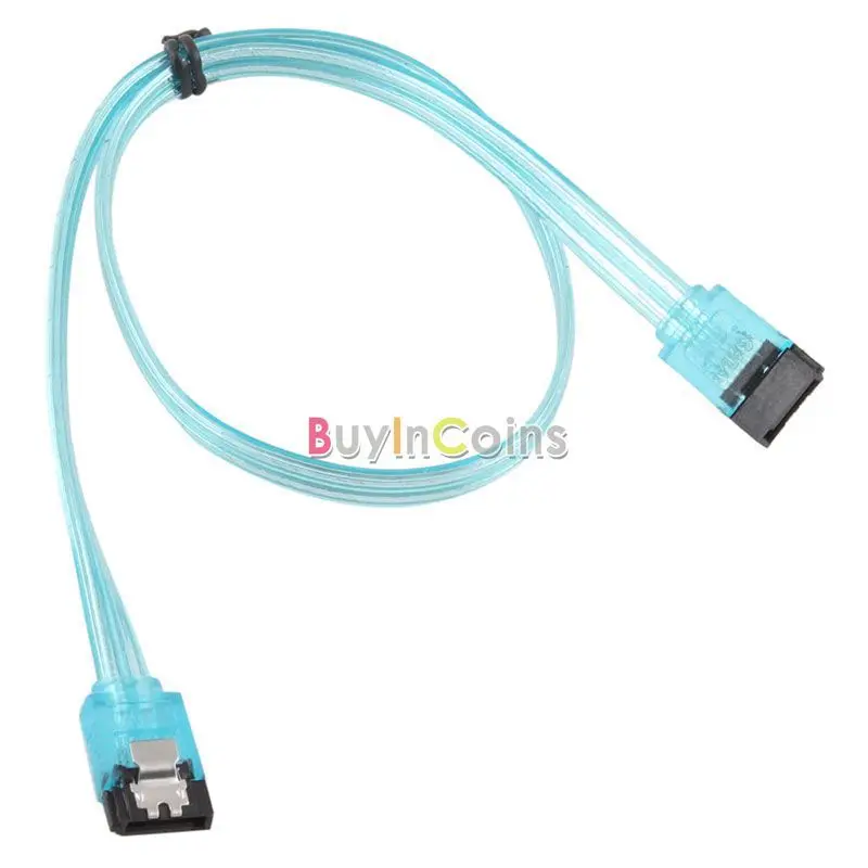 High Speed 50CM SATA 3.0 SATA3 6GB/s Extension Data Cable Connector 0