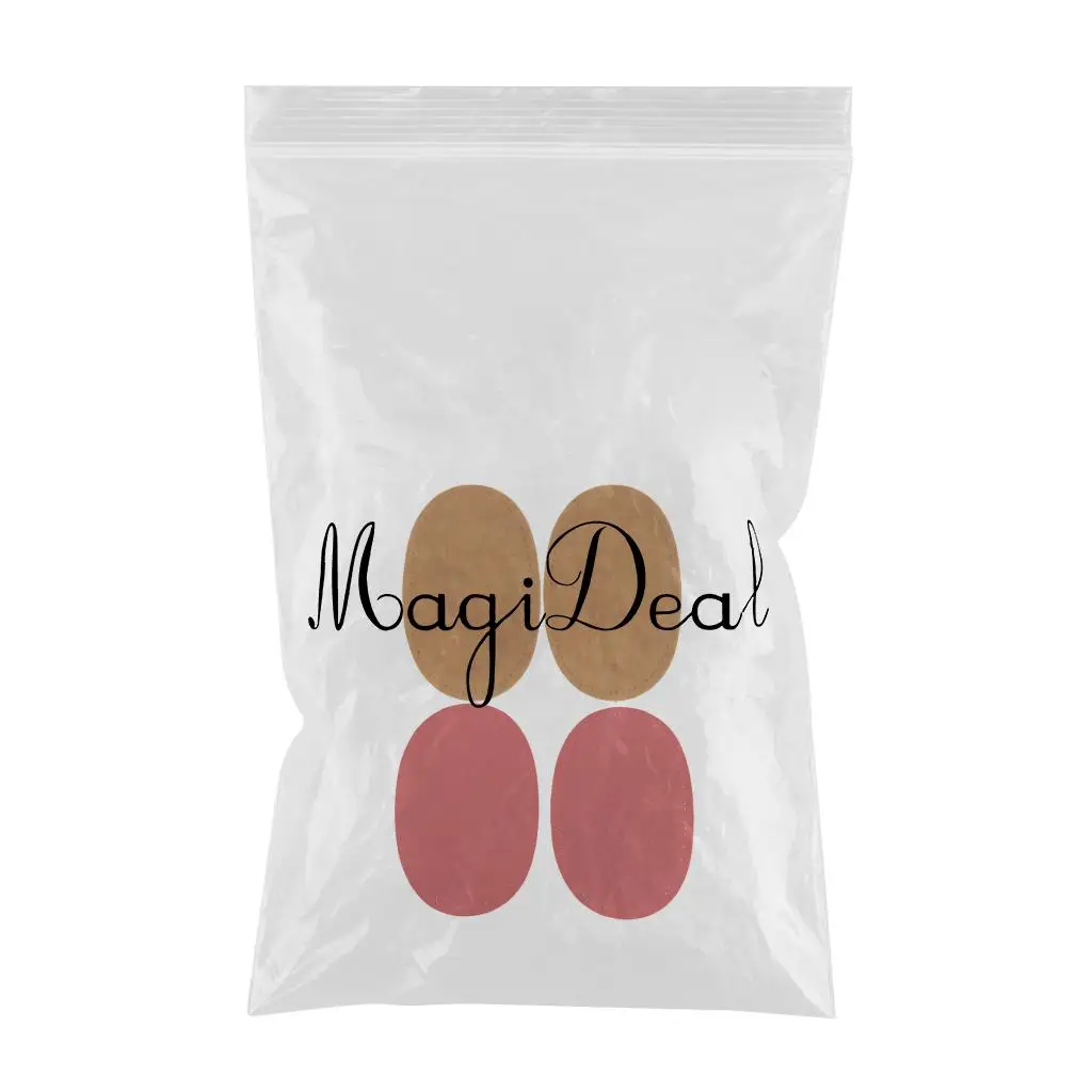 2 Pairs Sew On Oval Elbow/Knee Patches Jeans Repair Craft Sewing Applique Clothing Accessories 14 x 9cm