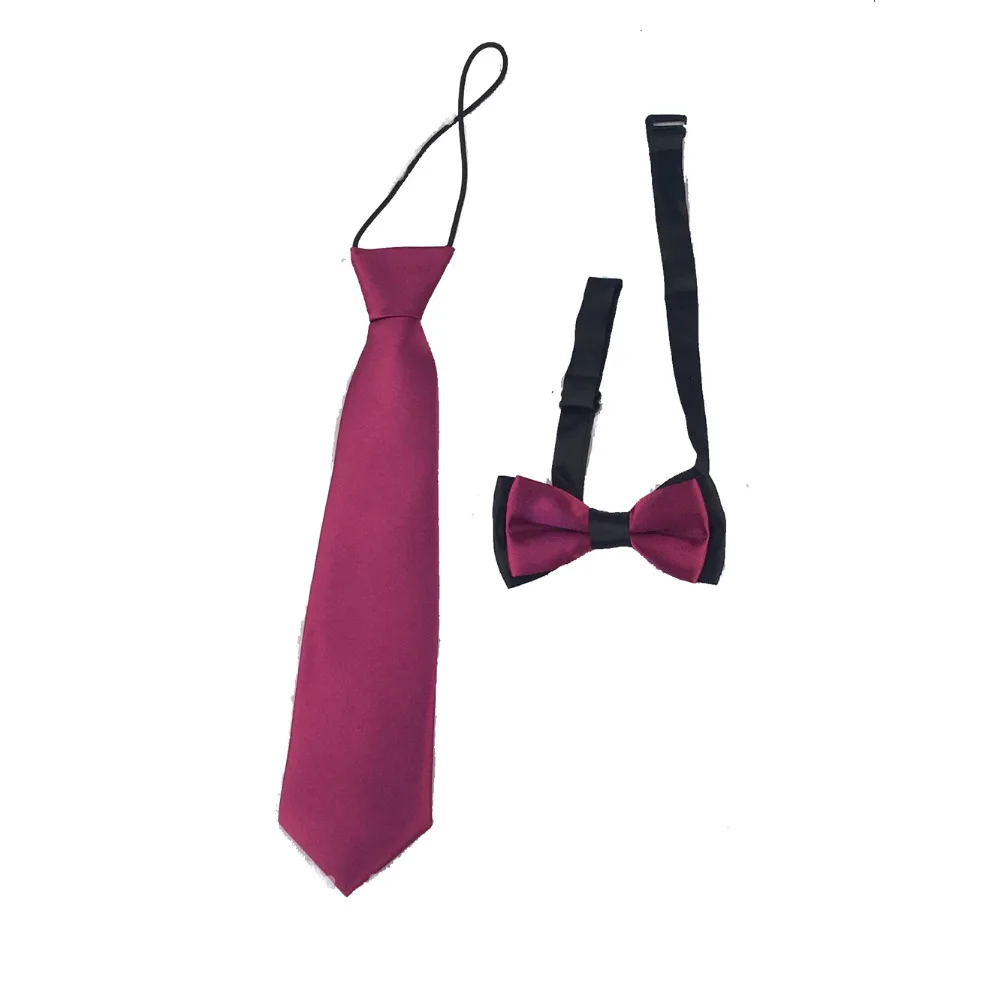 Комплект из 2 предметов, высокое качество детская одежда, унисекс, однотонный галстук туфли с украшением-бантом для свадьбы для мальчиков, галстук-бабочка, Костюмы AccessoriesTR0011