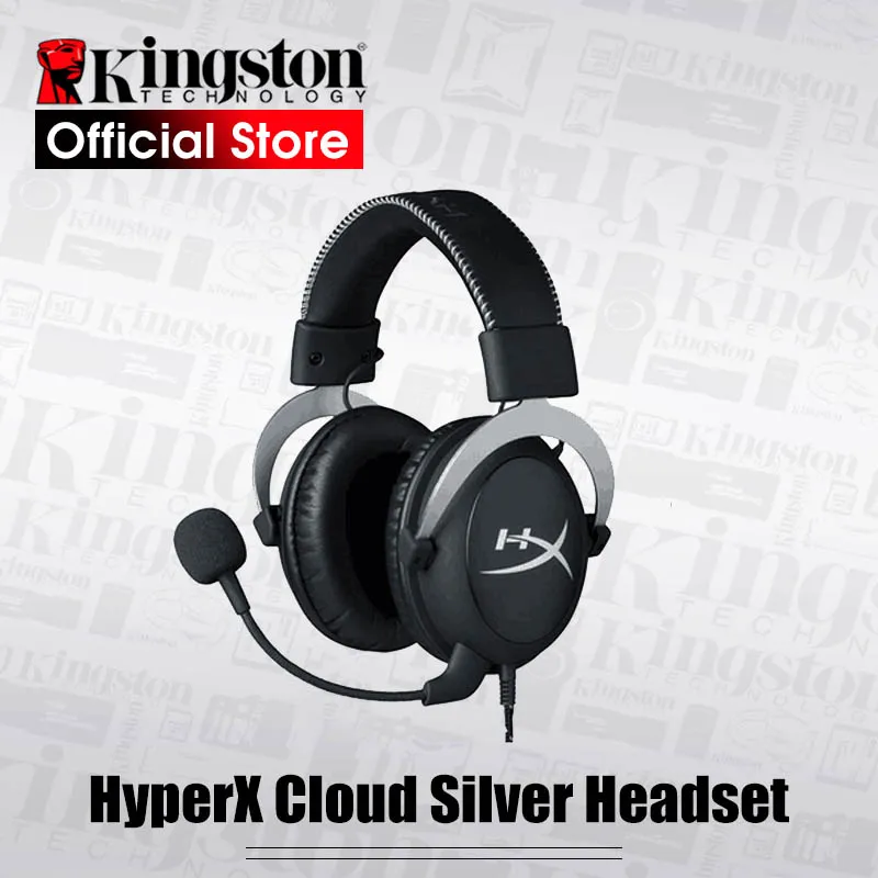Игровые наушники Kingston HyperX Cloud Core с микрофоном Hi Fi для ПК PS4 Xbox|Наушники и гарнитуры|