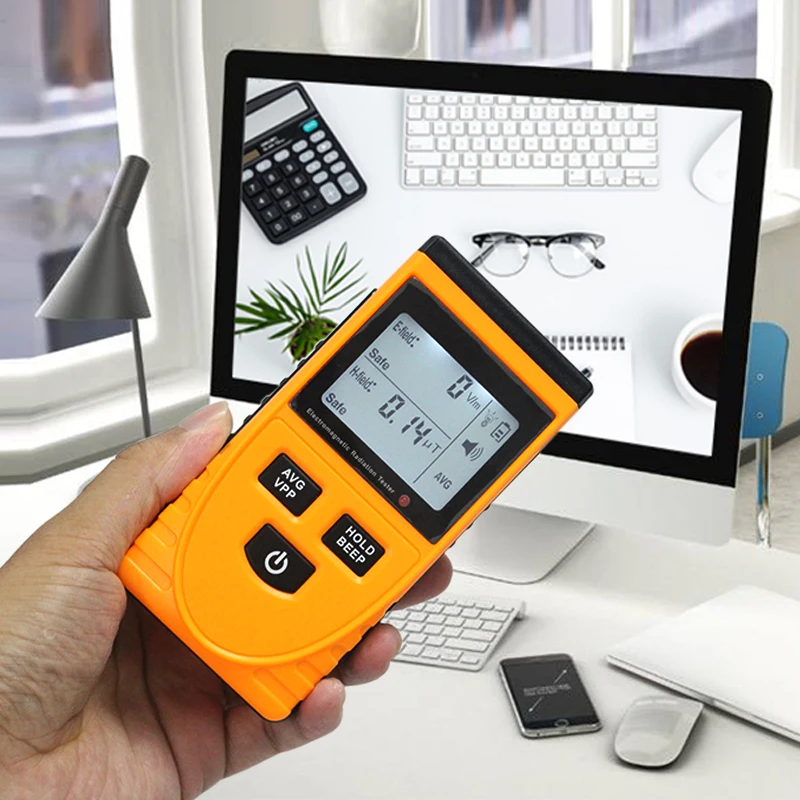 Hight quality GM3120 LCD Electromagnetic Radiation Detector Tester Radiation Dosimeter Measurement for Computer Mobile Phone (2)