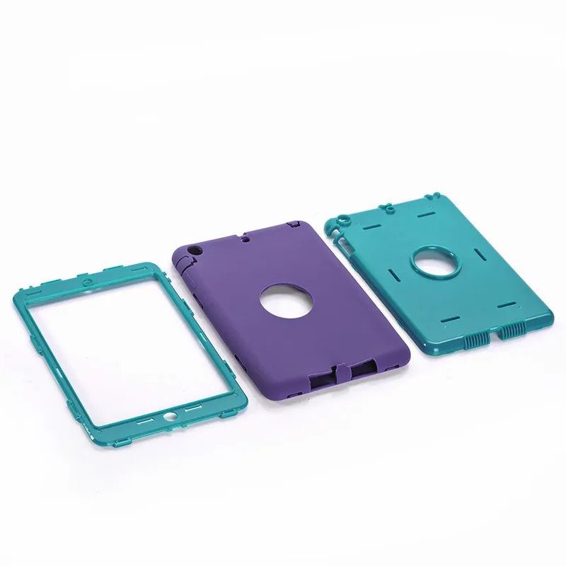 Eco-friendly Baby Safe Case For Apple IPad Mini Case Kids Shockproof TPU PC Tablet Case For IPad Mini 2 Mini 3 Mini 1 Cover (4)