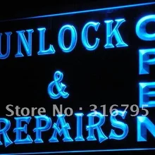 I165 открытым разблокировки Ремонт магазин Блокировка NR светодиодный неоновый свет знак включения/выключения 20+ Цвета 5 размеров