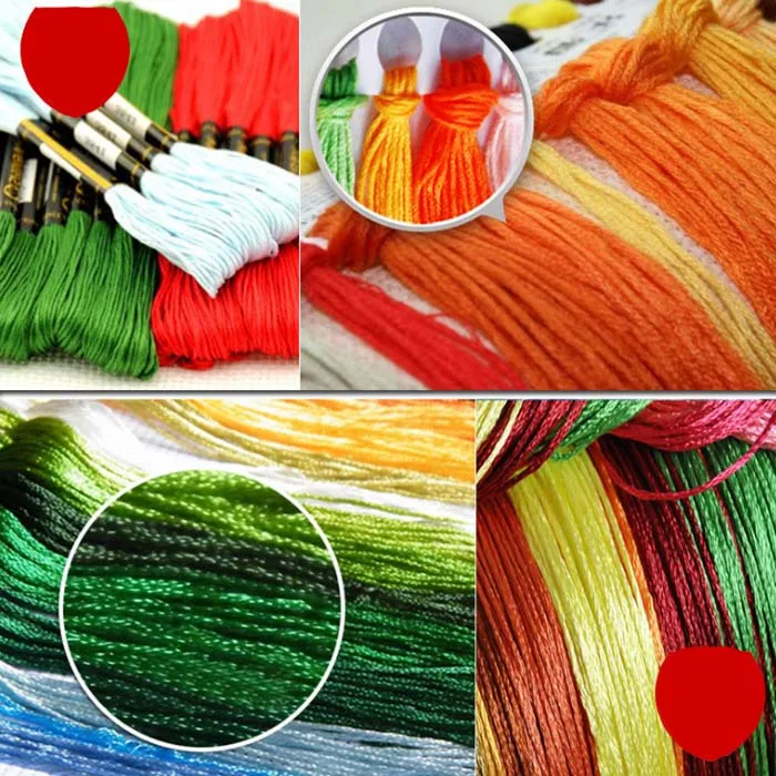 Рукоделие вышивка крестиком DIY DMC наборы для вышивки Набор хлопковая шелковая