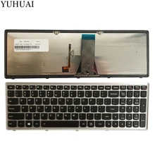 Новая клавиатура для ноутбука lenovo IdeaPad G500S G505S G510S S500 Z510 Flex 15 Z505 Клавиатура США раскладка с подсветкой