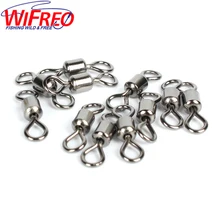500 шт. коробка рыболовные Вертлюги разъем шарикоподшипник Твердые кольца поворотный для ловли карпа аксессуар 4#6#8#10#12