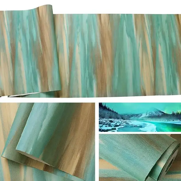 Красочный Абстрактный фон стены рулон бумаги Ретро Винтаж Лофт дизайн ПВХ обои настольные стены TAPET, фиолетовый, синий, зеленый - Цвет: A09004