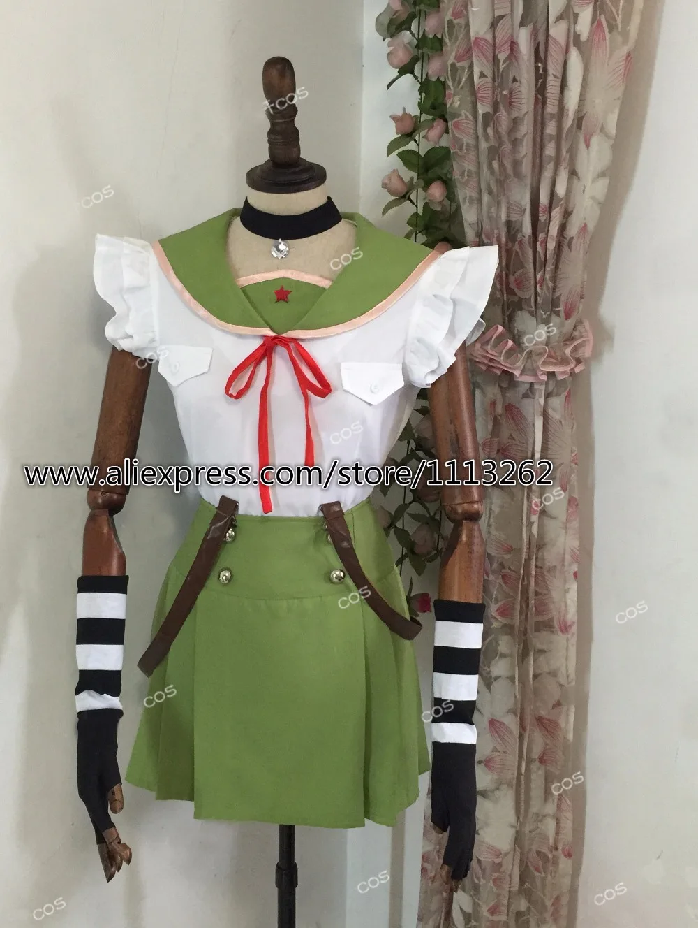 

Custom Made Gakkou Gurashi! Naoki Miki Uniforms Cosplay Costume Customized any size