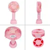 Mini Handheld Fan Portable Rechargeable Battery Operated Cooling Desktop with Base 3 Modes for Home Office Travel Outdoor ► Photo 2/6