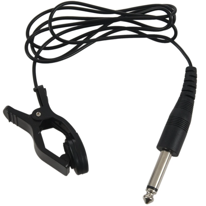 

Black Universal Guitar Acoustic Clip On Pickup Piezo Contact Microphone