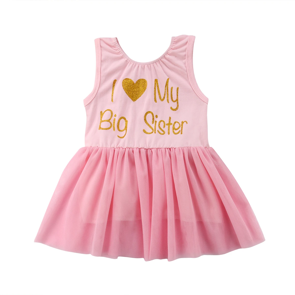 

Sister Family Dress Kids Baby Girl Clothes Lace Tulle Tutu Dress Casual Sleeveless High Waist Dresses Outfit