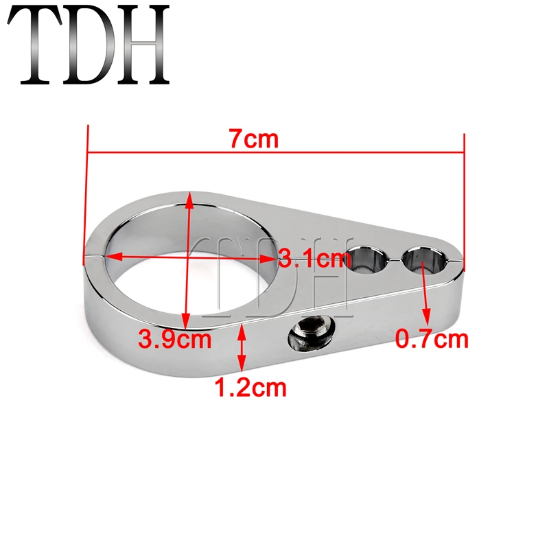 1 ''с фокусным расстоянием 25 мм или 1-1/4", маленького размера, круглой формы с диаметром 32 мм Рама мотоцикла руль черный клатч кабель зажим для тормоза держатель для Harley Cafe Racer Sportster