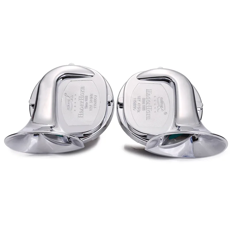 12V Double Frequency Car Klaxon Horn Snail Waterproof Dustproof