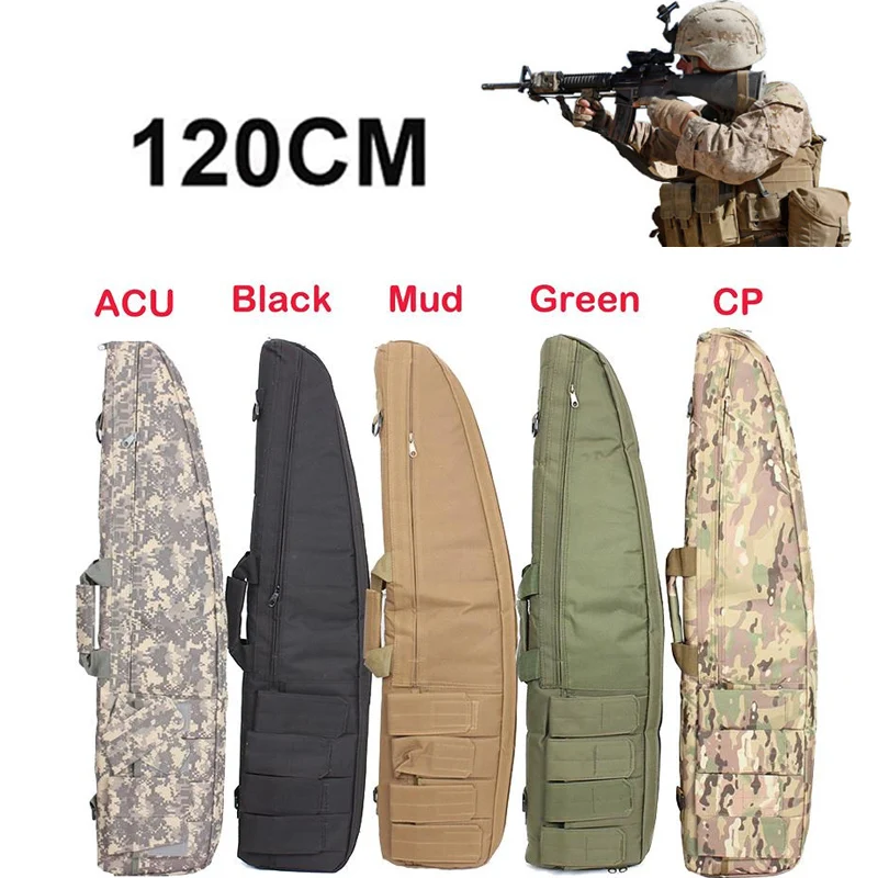 

120cm Hunting Accessories Military Carry Nylon Case For Rifle Storage Slip Bag