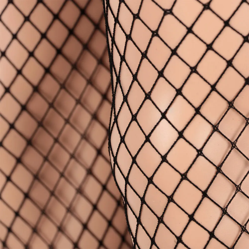 Открытые Сексуальные Колготки черные женские колготки чулки ажурные чулки Клубные вечерние чулочно-носочные изделия женские сетчатые