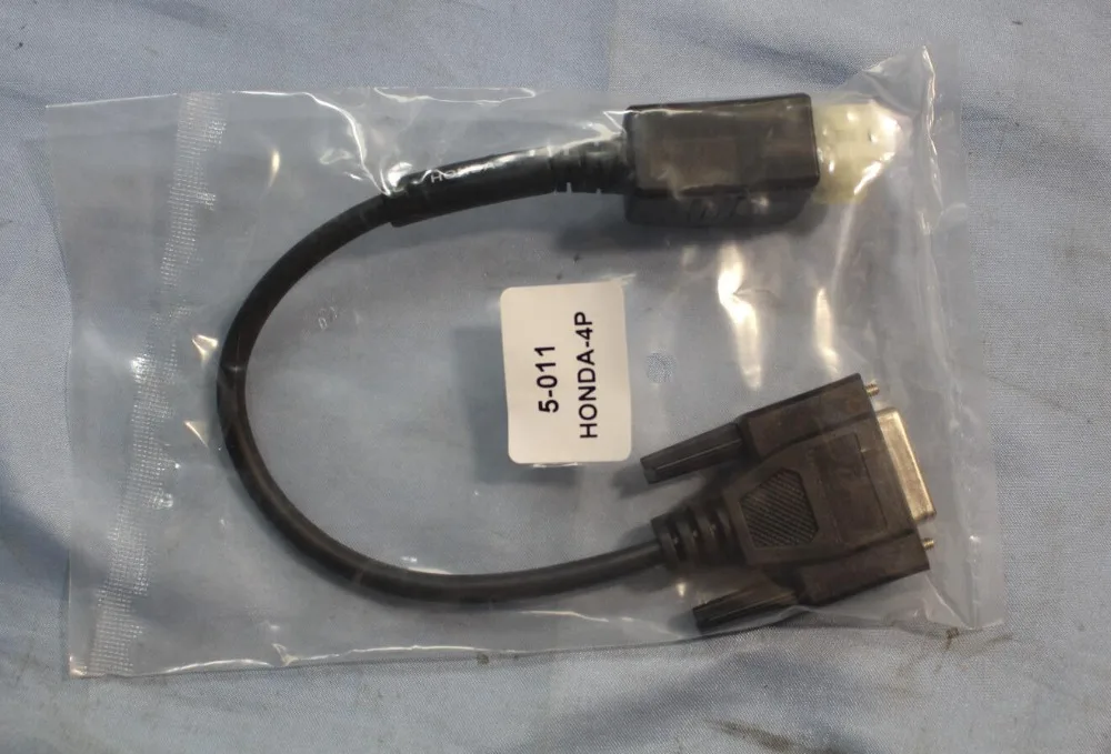 DH190430236 Honda 4PIN diagnostic cable for MST100P MST500 MST3000 OBDEMOTO600 motorcycle tester and scanner
