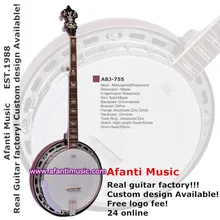 Afanti Музыка 5 струн Банджо(ABJ-75S