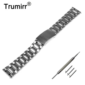 

22mm Quick Release Watch Band for LG G Watch W100 / R W110 / Urbane W150 Asus Zenwatch 1 2 22mm Stainless Steel Strap Bracelet