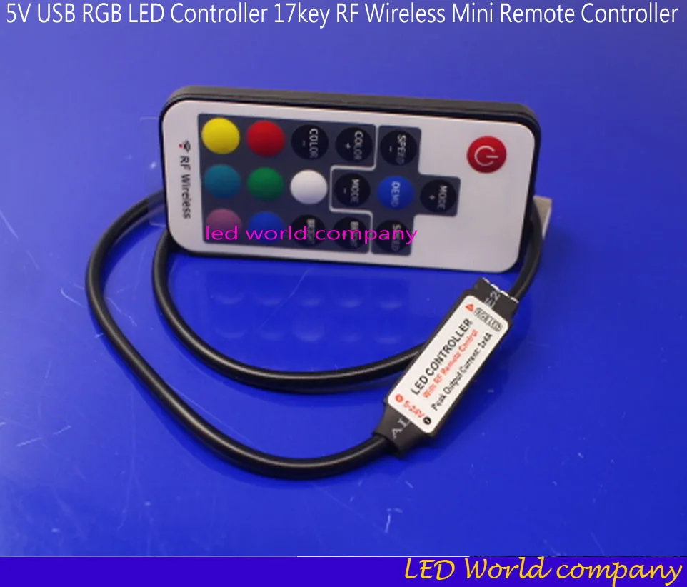 17key Rf Wireless Mini Remote Controller Dc5v 24v Usb Rgb Led Controller For Rgb 3528 5050 Smd 17key Rf Wireless Mini Remote Controller Dc5v 24v Usb Rgb Led Controller For Rgb 3528 5050 Smd