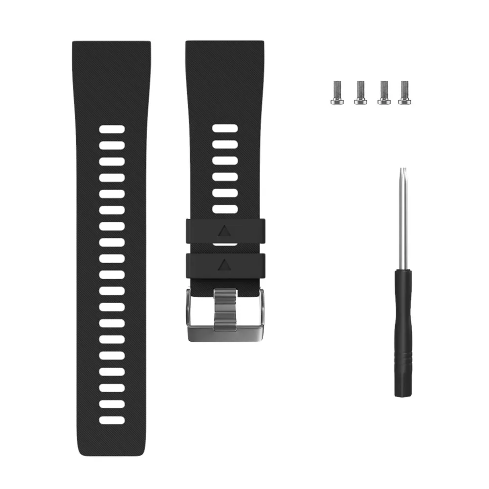 Ремешок XBERSTAR для смарт часов Garmin Forerunner 35 сменный силиконовый ремешок наручных