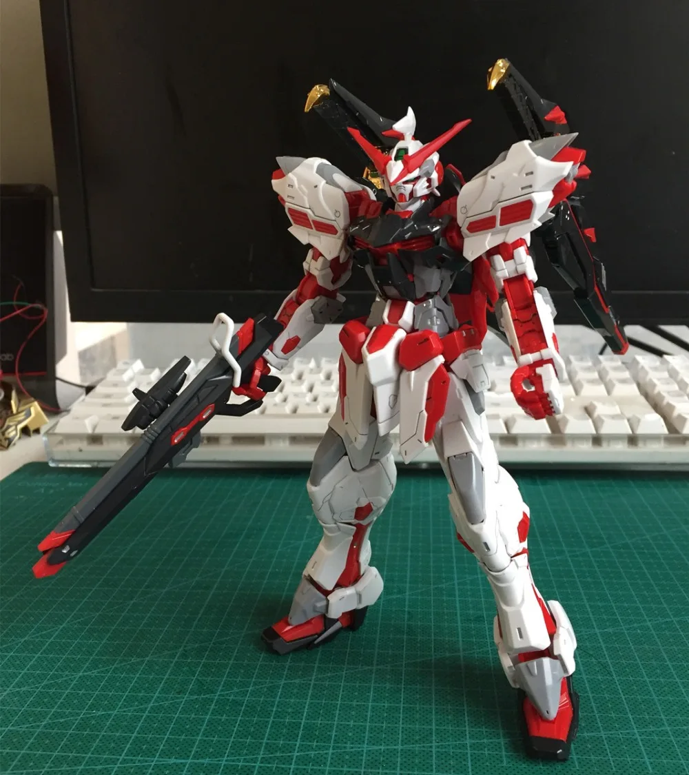 Daban MG 1/100 Astray Red Frame Gundam Model with Mars Jacket (DD044) image 5