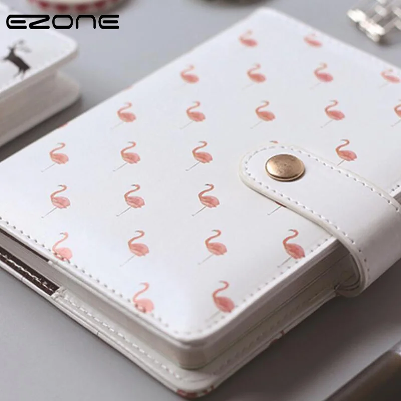 

Flamingo Deer Hardcover Notebook Diary Note Book Writing Pockets Book Travel Journal Gift Daily Planner School WJ-XXWJ202-