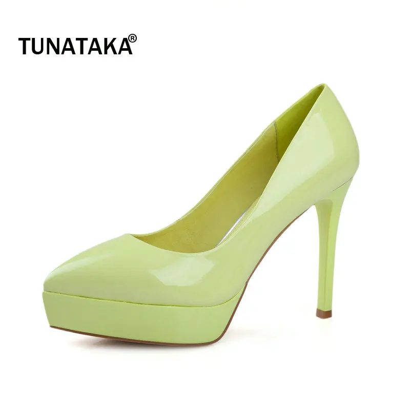 

Woman Genuine Leather Pointed Toe Thin High Heel Lazy Pumps Fashion Shallow Dress High Heel Shoes Spring Autumn Woman Shoes Pink