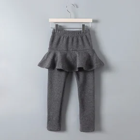2018-Children-Autumn-Winter-Warm-Leggings-Baby-Girls-Fashion-Fake-Two-Pieces-Thicken-Velvet-Boots-Pants