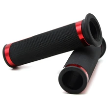 CNC 7/8″ Universal Motorcycle Handlebar Grips Dirt Bike Handle Hand Bar For SUZUKI GSF 600 Bandit S-X GSXR 1100 GS500 GS 500 750
