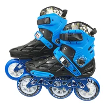 JEERKOOL, роликовые коньки, профессиональная обувь для катания на роликах для детей и взрослых, 3*110 мм, колеса для слайда, слалом, скорость FSK Patines F40