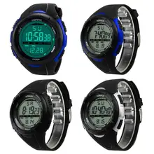 Человек цифровой секундомер часы Для мужчин спортивные армейские наручные часы с календарем резинкой kronometre relogio masculino релох Омбре