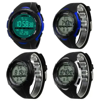 

Man Stopwatch Digital Watch Men Sports Army Wristwatch Date Rubber Band kronometre relogio masculino Reloj Hombre