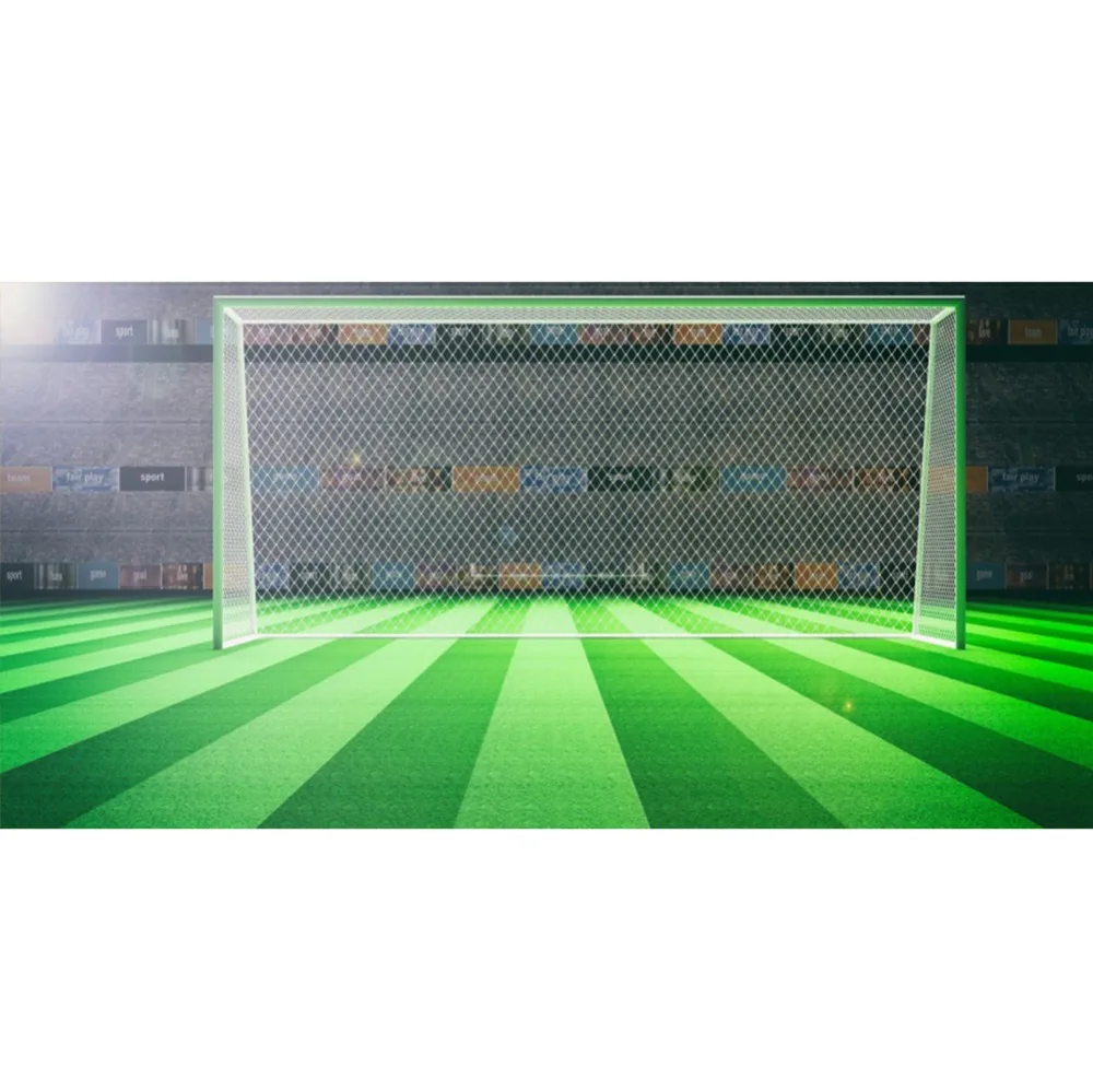 Laeacco Football Soccer Field Goal Light Scene Big Photography Background Customized Photographic Backdrops For Photo Studio Buy At The Price Of 3 In Aliexpress Com Imall Com