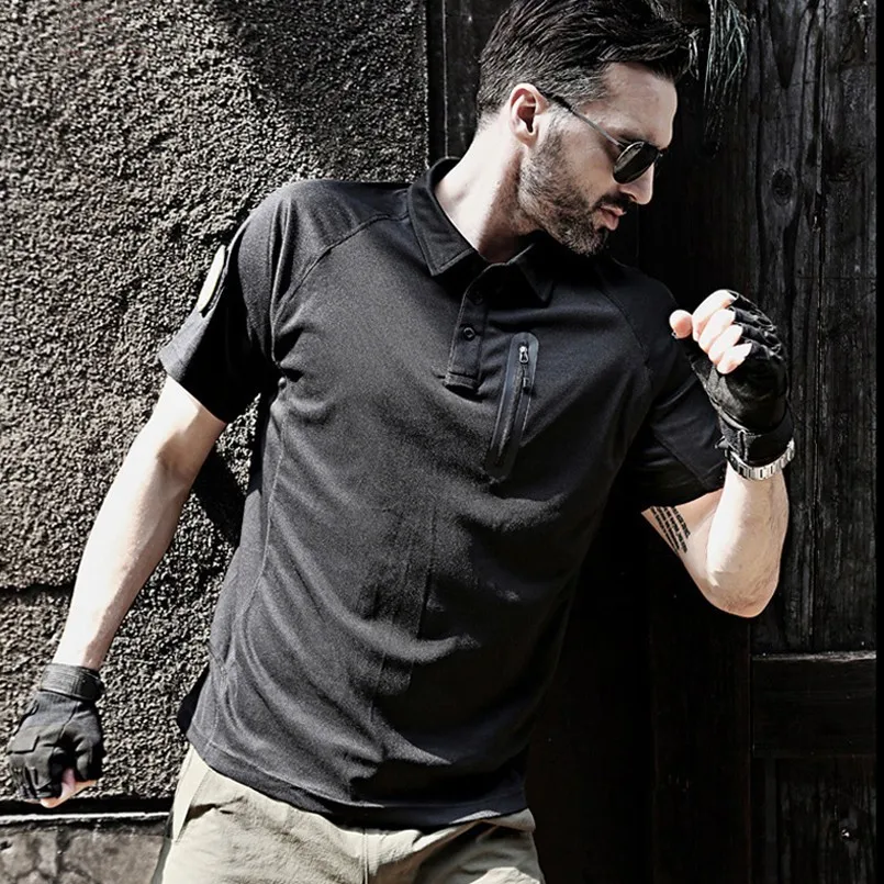 Outdoor Quick Dry Hiking T Shirts Men Summer Coolmax Quick Dry Short Sleeve Tees Breathable Pro Tactical Soldiers Uniform