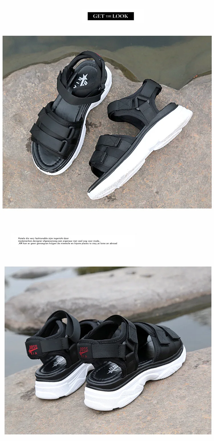 fujin women summer shoes platform sandals